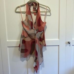 BCBG Maxazria Asymmetrical top size small